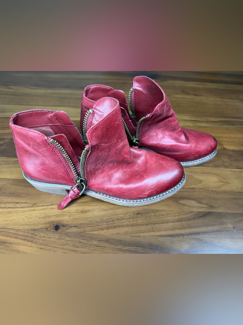 Gianni Bini Red Mini Ankle Bootie - Brand New!